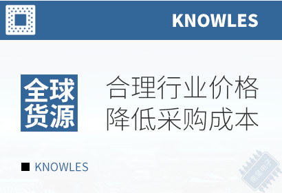 Knowles,合理行业价格,降低采购成本
